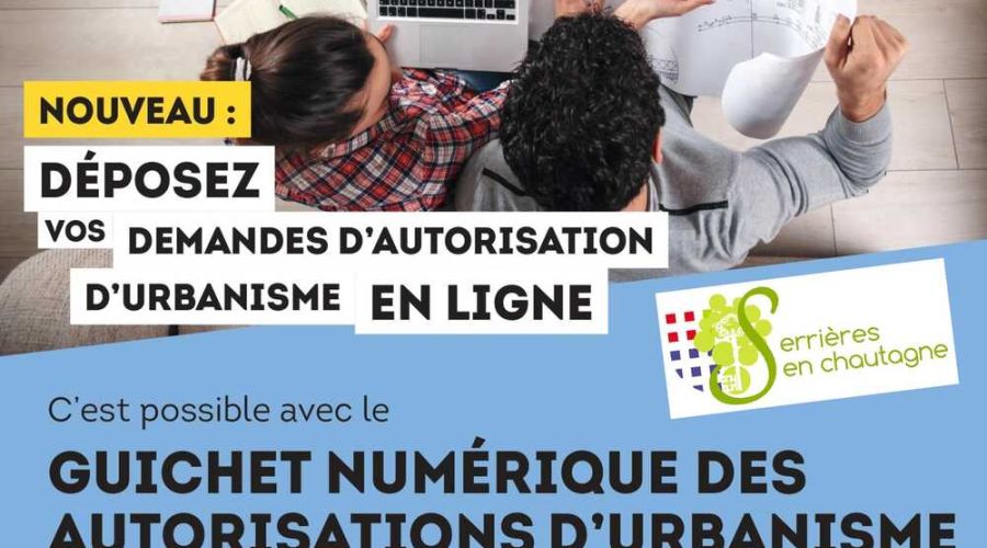 Vous pouvez déposer vos demandes d'autorisation d'urbanisme en ligne : htpps://pu.rgd.fr/#/073286